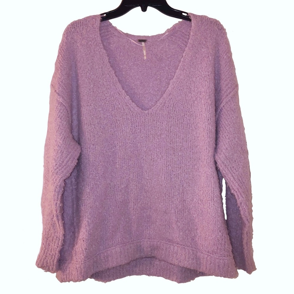 🎉HP⭐️Free People Lofty V-Neck Sweater - Picture 4 of 11